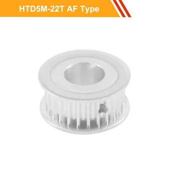 

5M 22T Timing Pulley HTD5M Type Tooth Belt Pulley 16mm/21mm Belt Width 6/8/10/12/14/15mm Bore Aluminium Pulley Wheel
