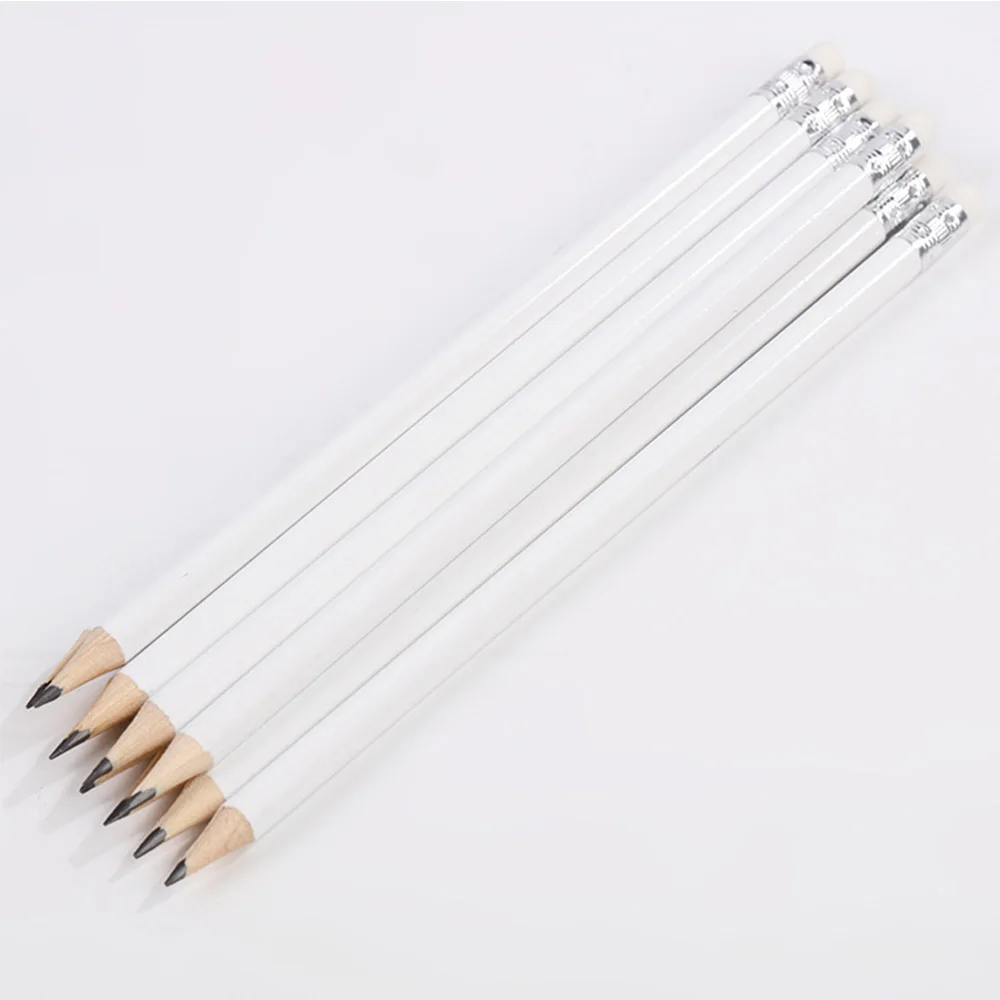 Customized Engraved Wooden Pencils with Eraser - Perfect for School, Weddings, Baby Showers, and Parties