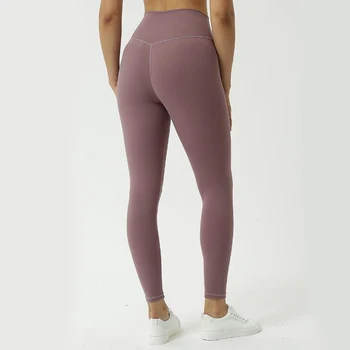 Vnazvnasi GYM Leggings Women Fitness High Waist Yoga Pants Elastic Sportswear Butt Lift Running Workout