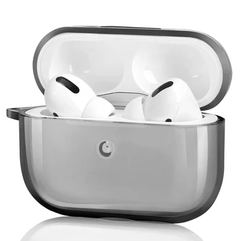 

High Quality TPU Earphone Case for Airpods Pro Cases Three Color Clear Cover for Airpod Pro Shockproof Protective Air Pod Funda