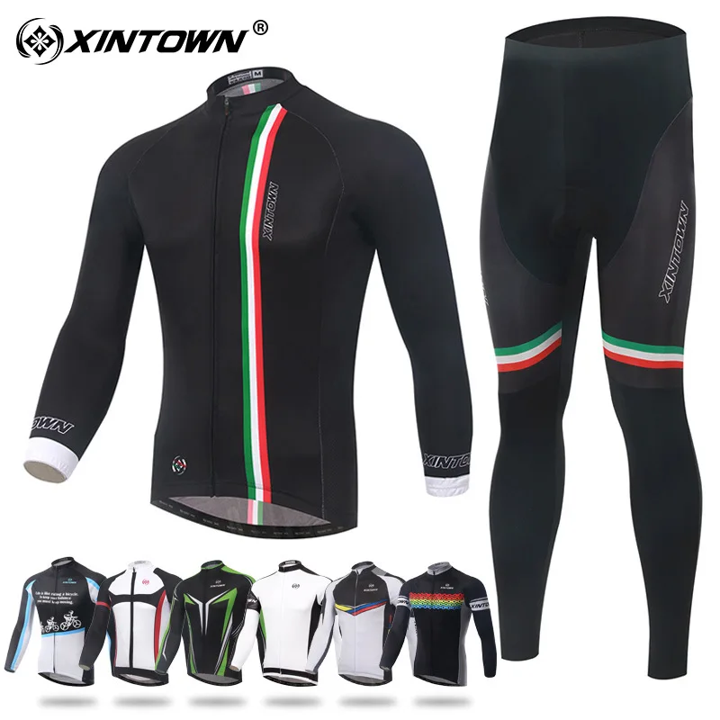 

Xintown Xingheng Riding Clothes Long-sleeve Suit Cyclist Coat Spring And Autumn Moisture Wicking Fast Drying Clothes