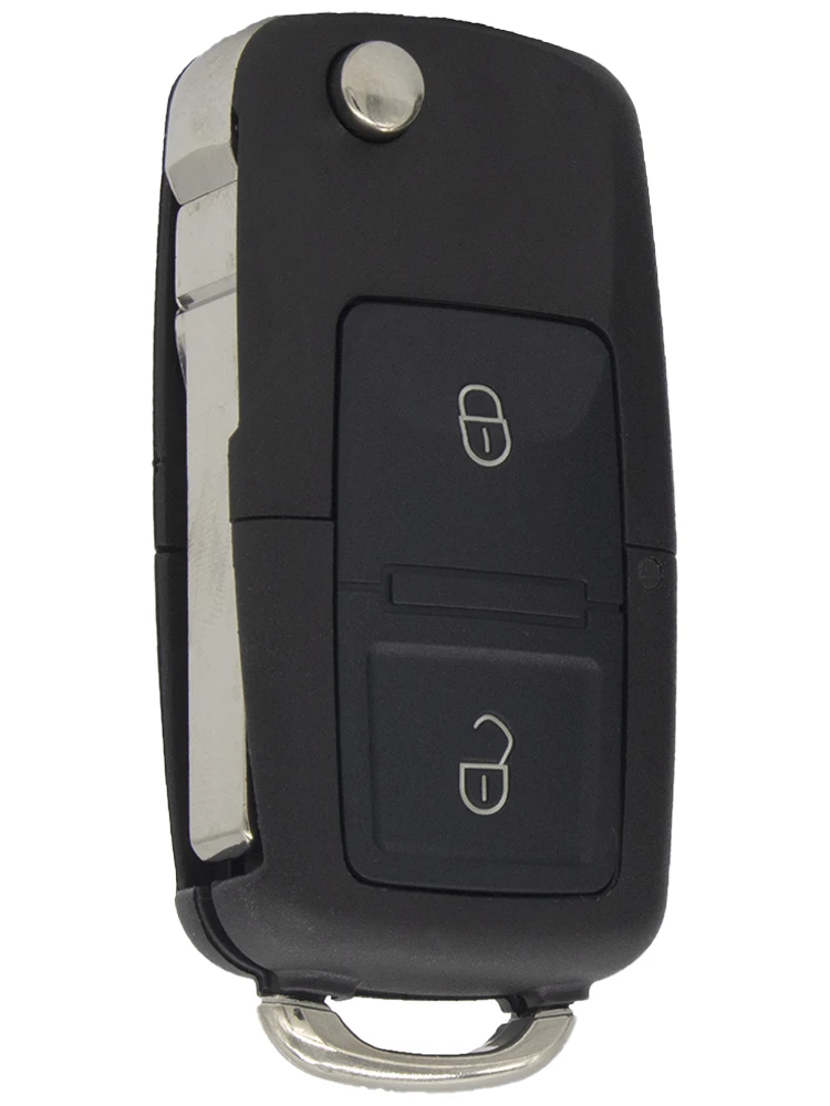 WhatsKey 1J0959753CT 1J0959753AG Remote Key suit For VW/Volkswagen Beetle Bora Polo Passat B5 Golf 433Mhz with ID48 Chip