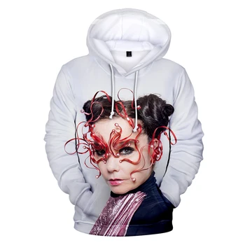 

Bjork 3D Hoodies men/women/kids Spring Autumn Fashion print Sexy Sweatshirts girls Bjork 3D hoody Long Sleeve casual tops