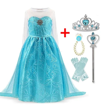 

Halloween Costume Princess Dress 3 4 5 6 7 8 9 10 Years Kids Cosplay Dress up Halloween Party Vestidos Fantasy Chidlren Clothing