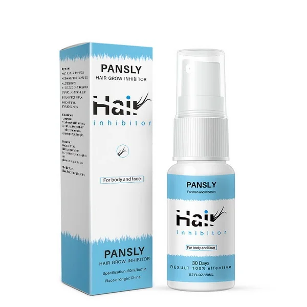 by dhl 100pcs Hair Removal Inhibitor Spray Essence Painless Beard Legs Armpit Smooth Repair Skin Facial Hair Stop Growth Spray