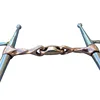 Stainless Steel Full Cheek Bit Twisted Copper Mouthpiece Horse Bit Equipment 12.3cm 3