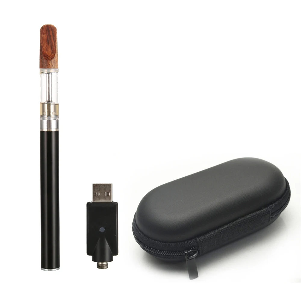 Электронная сигарета CBD, перо для электронной сигареты комплект 350mah батарея rdta распылитель масло воздушный переключатель испаритель кальян ручка против воздуха стручок пара - Цвет: Grain Top charging