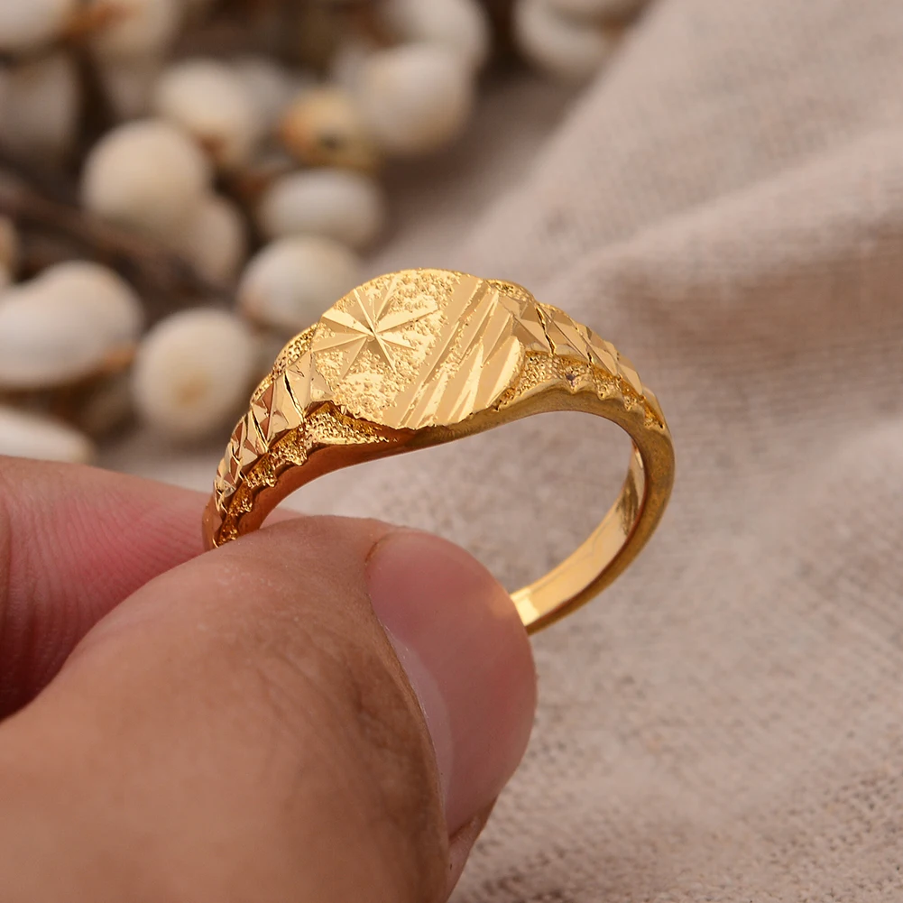 Gold Finger Rings