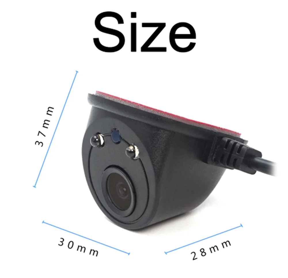 Carsanbo DC 5 В USB беспроводная Wi-Fi Автомобильная камера со светодиодный 720P HD камера ночного видения с боковым видом для IOS и Android телефона