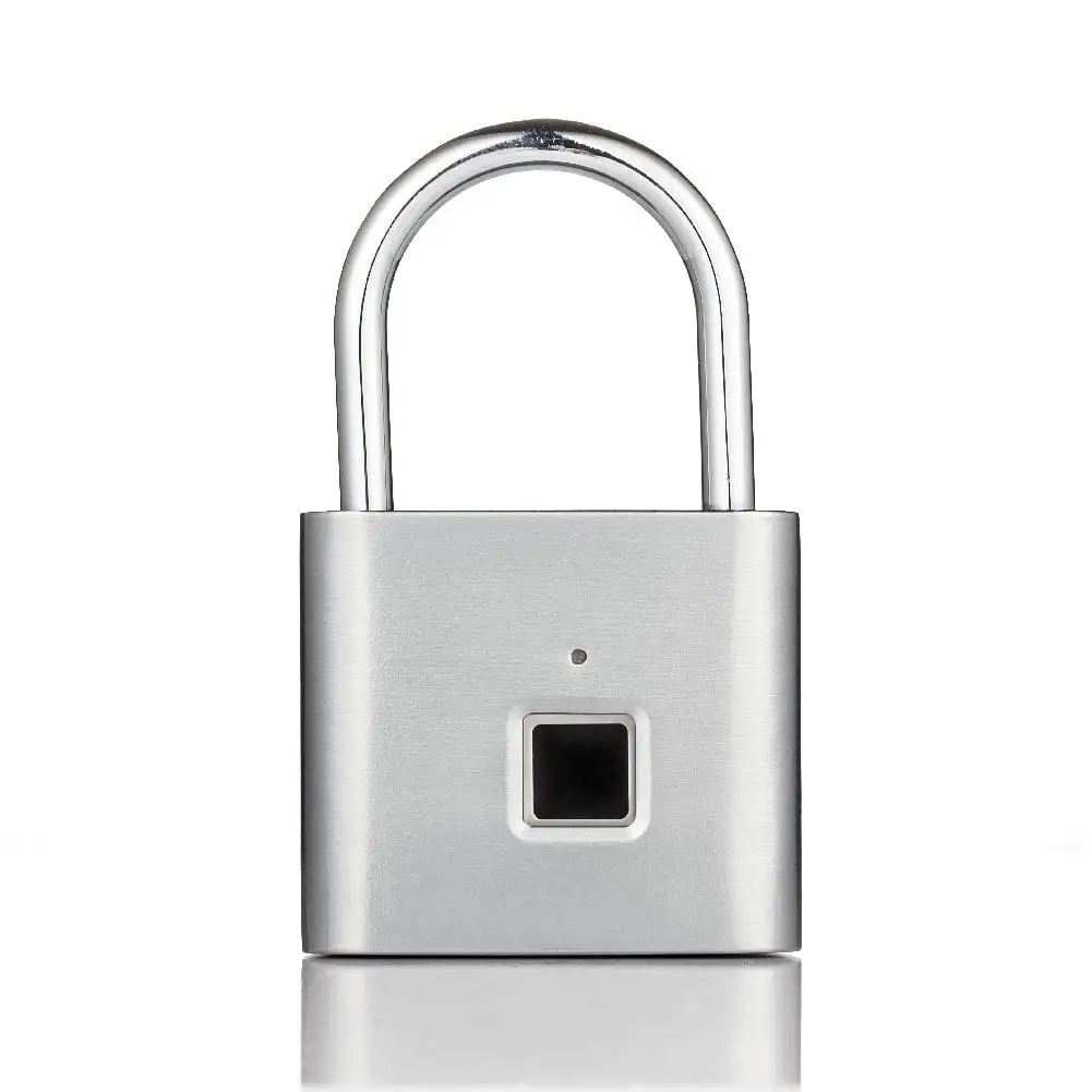 Безопасность Keyless USB Перезаряжаемый биометрический дверной замок Умный Замок быстрая разблокировка цинковый сплав металлический саморазвивающийся чип