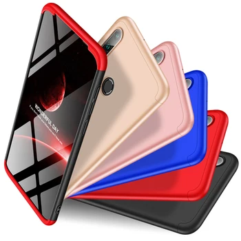 

50pcs/lot 3-in-1 360 Protect Phone Case For Huawei P20 Lite 2019 P30 Honor 20 Pro Nova 3E 4E 4 5i 5T Hard Plastic Full Cover