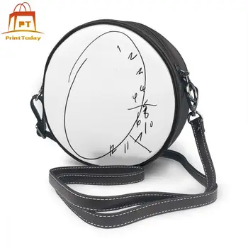 

Clock Shoulder Bag Clock Leather Bag Women Teenage Women Bags Crossbody Trending Pattern Street Round Purse