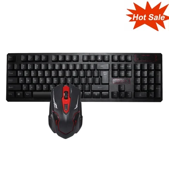 

2.4 GHz Wireless Multimedia 1600DPI Gaming Keyboard Mouse Combo Set With USB Receiver Gaming Mouse For PC Laptop Notebook HK6500