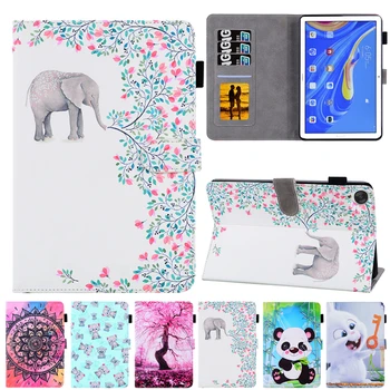 

For Huawei Matepad 10.8 inch Case 2020 SCMR-W09 SCMR-AL00 Cartoon Elephant Leather Cover For Huawei MatePad 10.8" Cover Cases