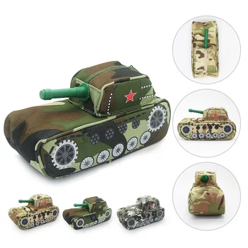 

Organizer Stationery Gift Storage Pen Bag Novelty School Supplies Pencil Case Large Capacity Pouch Tank Shaped Cool