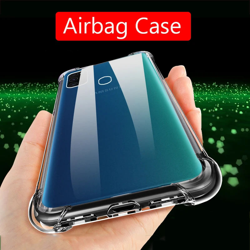 Lainergie чехол для Smsung Galaxy M30S подушка безопасности Супер защита мягкая прозрачная