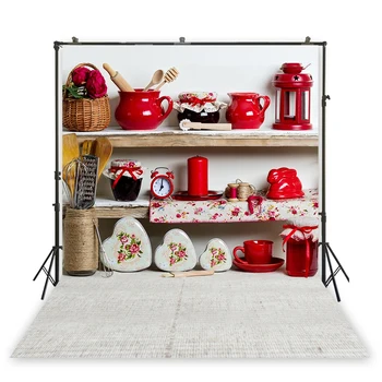 

HuaYi porcelain decoration white wall cement floor background photography for wedding party photoshoot photography XT-6472