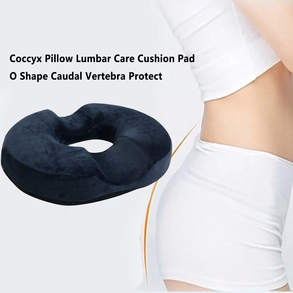 

Portable O-type Seat Cushion Car Home Office Tail Vertebra Protection Tailbone Pillow Hip Pain Relief Waist Care Ergonomics Seat