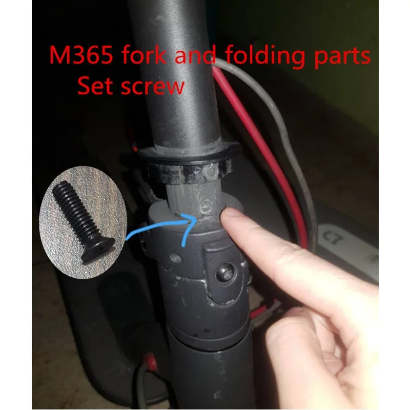 

M365 electric scooter fork and folding parts Set screw