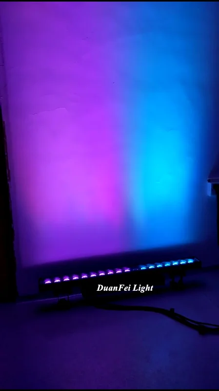 20lot Outdoor Lyre Washer RGBW Bar LED 18pcs 10watt rgbw 4in1 led wall washer floodlights dmx512 ip65 building linear lightings | Освещение