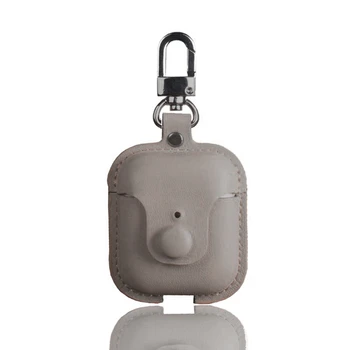 

Leather Case Protective Cover with Keychain for oppO Enco Free Case Earphones