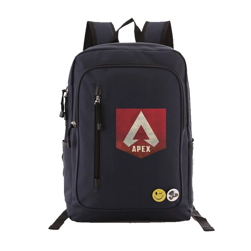Navy blue B Унисекс Горячая игра Apex Legends Рюкзак Школьная Сумка для мужчин женщин подростков студенческие рюкзаки для путешествий сумка для ноутбука - Цвет: Navy blue B