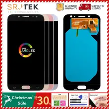 5,5 ''AMOLED дисплей для SAMSUNG Galaxy J7 Pro J730 lcd для SAMSUNG J7 дисплей сенсорный экран дигитайзер J730F экран