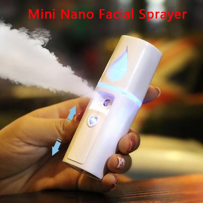 20ML Mini Nano Facial Sprayer Nebulizer Face Steamer Air Humidifier Portable Hydrating Anti-aging Wrinkle Women Beauty Skin Care sony imx326 sensor ahd h camera 5mp 1080p video surveillance hd mini camera nano led ir night vision indoor dome security video