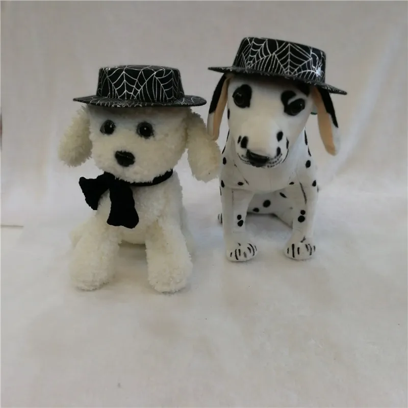

Pet Dog Cat Cap Bowler Hat round Cap Spider Web Hot Selling