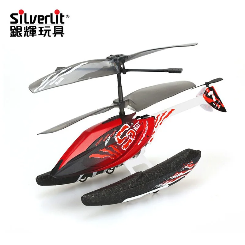 Silverlit Hydro Air электрический пульт дистанционного управления летательный аппарат Игрушка мальчик падение-устойчивый зарядный вертолет