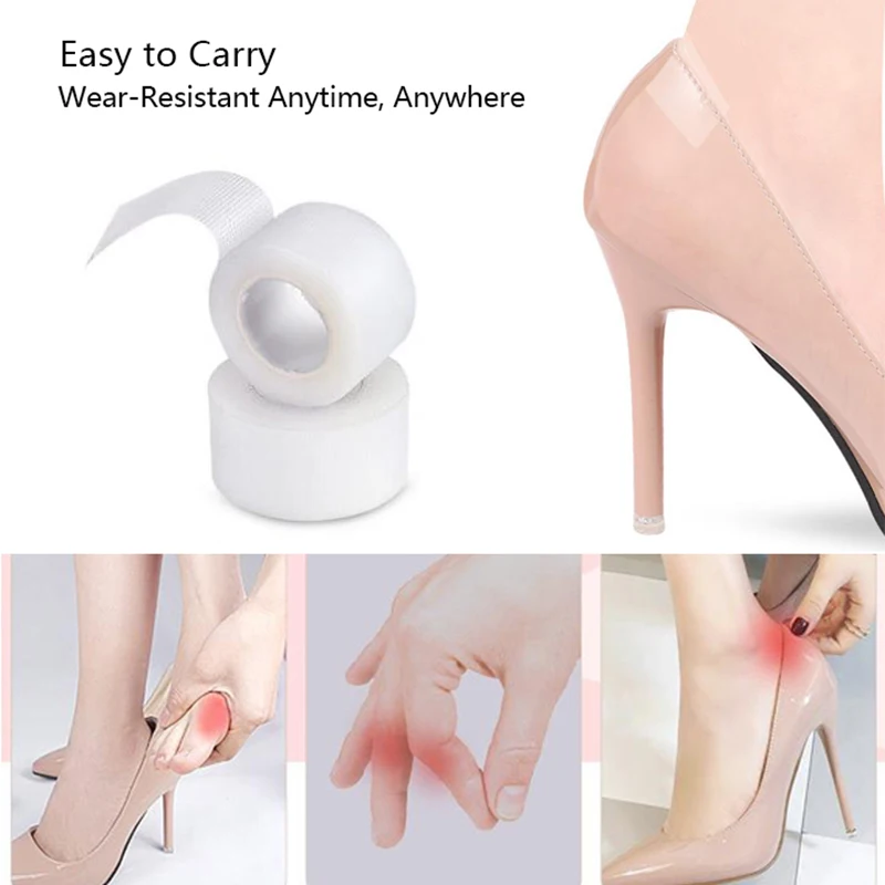 

1pcs Multi-functional Bandage Plaster Tape Self-adhesive Elastic Breathable Wrap Anti-wear Waterproof Heel Sticker Foot Pad