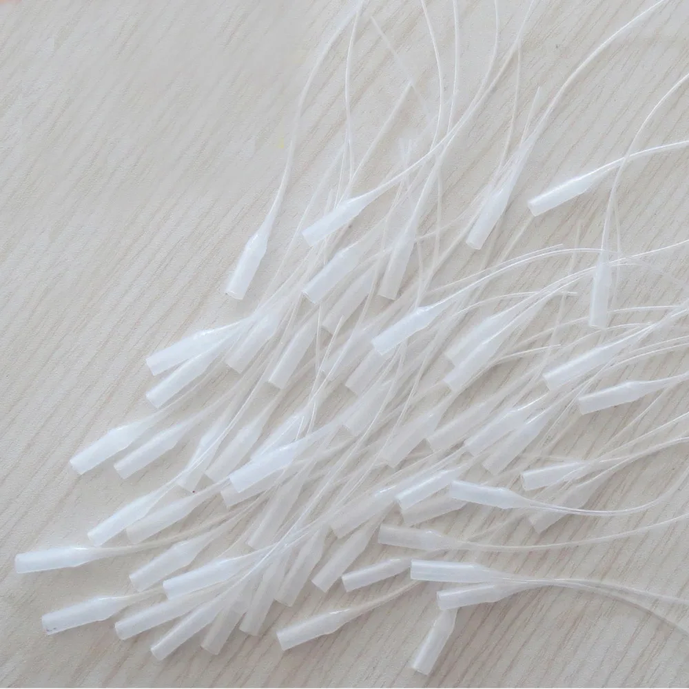 50pcs 502 instant Super glue dropping tube Nozzle liquid glue Adhesive tool Needle Tube Bottle Cap Catheter Dropper