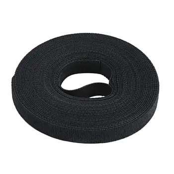 

Black Nylon Cable Manager Winder Cable Clip Ties Belting Magic stickers Strap Magic stickers Professional convenient