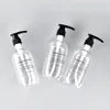 3pcs Clear Bottles Label Sticker Bathroom Shower Shampoo Body Wash Conditioner Labels Printed Transparent Soap Dispenser Sticker 3