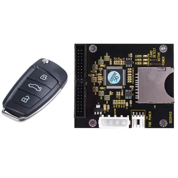 

1 Pcs Car Key Type USB2.0 16GB Flash U Disk Black & 1 Pcs SD SDHC SDXC MMC Card to IDE 40Pin 3.5Inch Male Adapter