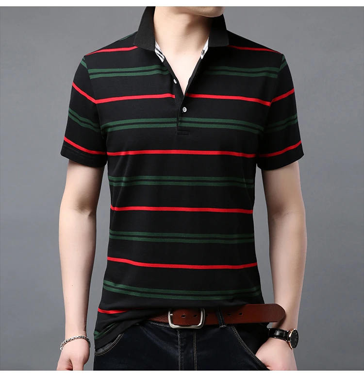 qualidade turn-down collar topos 2020 verão marca