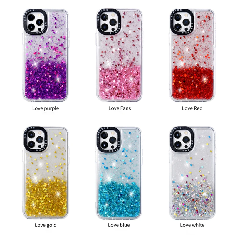 Atlanta Dream iPhone Glitter Case with Confetti Design