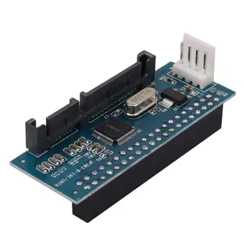 

High Quality 40 Pin 3.5 IDE to 7+15 22 Pin SATA Male Adapter Internal Hard Drive Card Adapter For HDD Enclosure