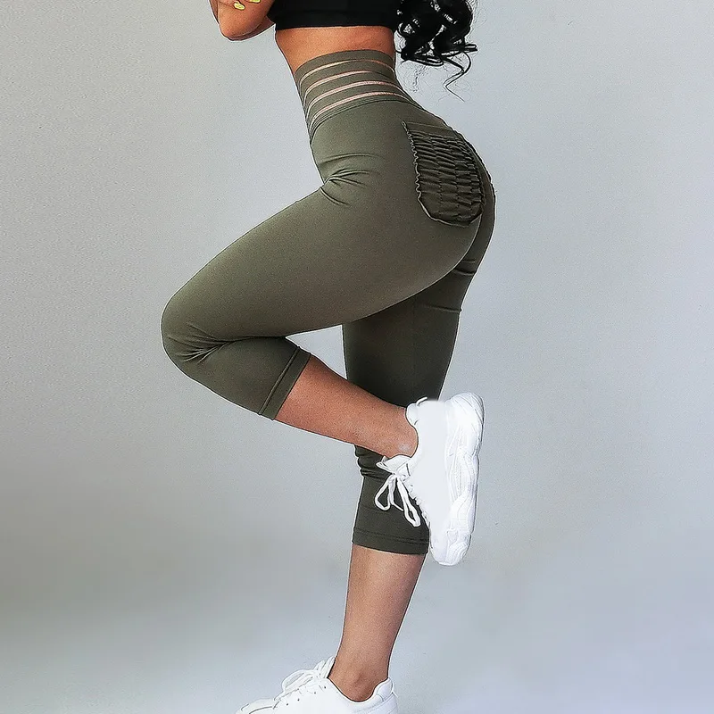 High Waist Capri Pants New Pants With Pockets Tummy Control Workout Pants For Women Stretchy New Leggings With Pockets High Waist Capri Pants New Pants With Pockets Tummy Control Workout Pants For Women Stretchy New Leggings With Pockets