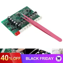 1 шт. паяльные пинцеты из нержавеющей стали 135 мм антистатические щипцы с прямым наконечником прецизионные электронные пинцеты инструмент для ремонта