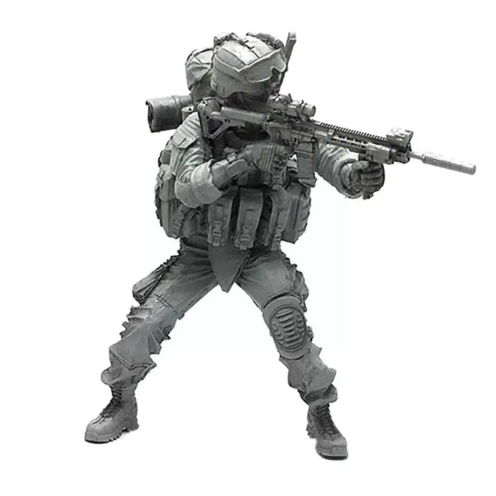 1/35 Epoxy Resin Figure Model Kit US Soldiers Special Rock DJJ15-16 Platfor K5M8 