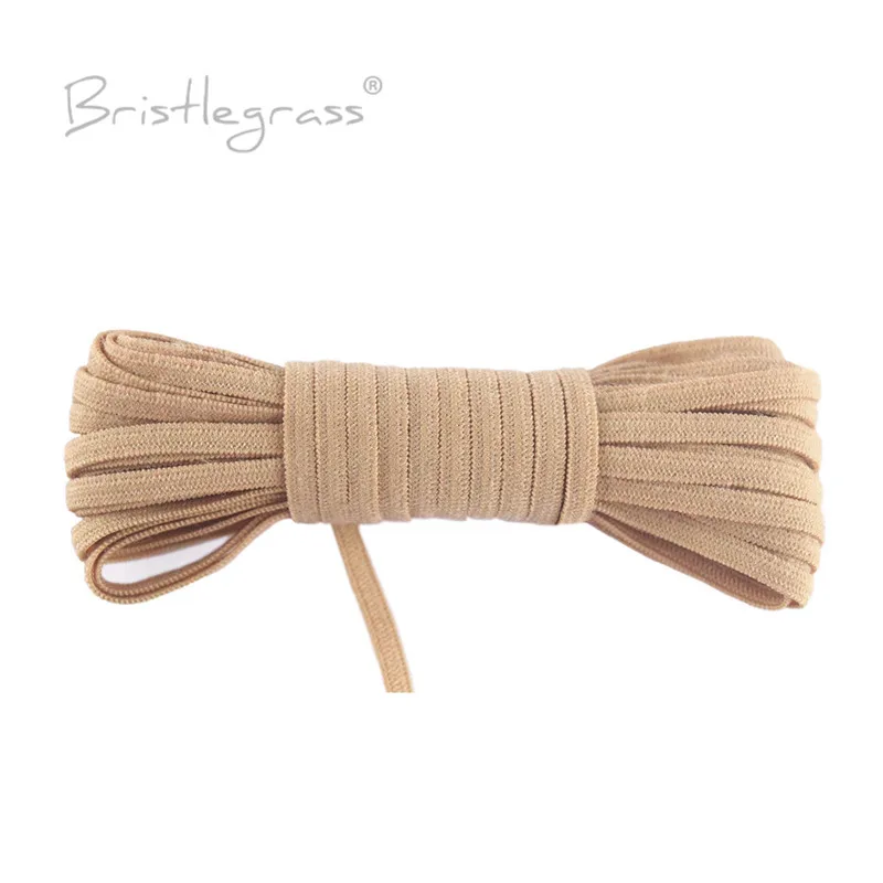 BRISTLEGRASS 2 5 двор 1/8 &quot3 мм светло-коричневая нейлоновая трикотажный облегающий