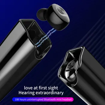 

Bluetooth 5.0 Wireless Earphones Touch Control 1800mAH Charging Box with Mic Sport Waterproof Bluetooth Earphone Headset Earbuds