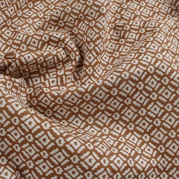 

Herringbone Pattern Men 's Button- down Shirt Printed Fabric Cotton Woven Geometric Cotton New Children 's Clothing Fabric