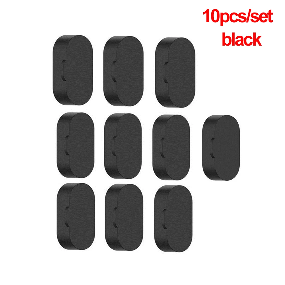 black 10pcs Силиконовый пылезащитный чехол для Garmin Vivoactive 3 4 4S Fenix 6 6S 6X5 5X 5S Forerunner 935 Smart Watch - Цвет: black 10pcs