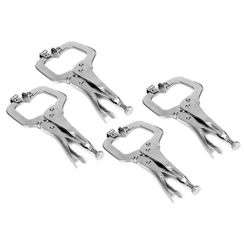 

4pcs Locking Pliers Clamp Flex Pads Locking Adjustable Welding Maintenance