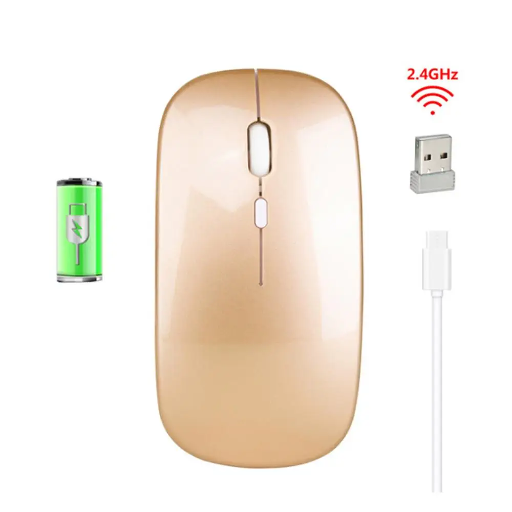 1600Dpi Wireless Mouse 2.4Ghz Classic Rechargeable Computer Mice Ultra-Thin Silent Mouse Mute For Laptop PC Office Notebook best wireless gaming mouse