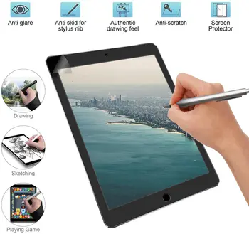 

Paper Texture Screen Protector for New iPad Air 10.9 2020 PET Matte Film for Drawing Sketching Playing