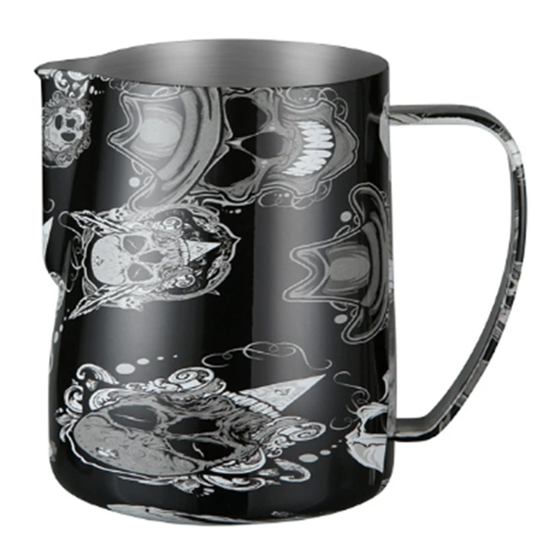 

Non-Stick Stainless Steel Pitcher Milk Frothing Jug Espresso Coffee Pitcher Barista Craft Coffee Latte Milk Jug Pitcher Coffee M