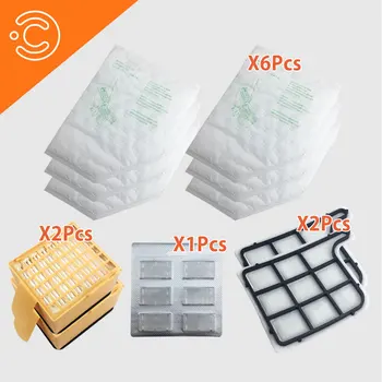

Vacuum Cleaner for Vorwerk VK135 VK136 Vacuum Cleaner dust bag filter motor filter replacement parts set